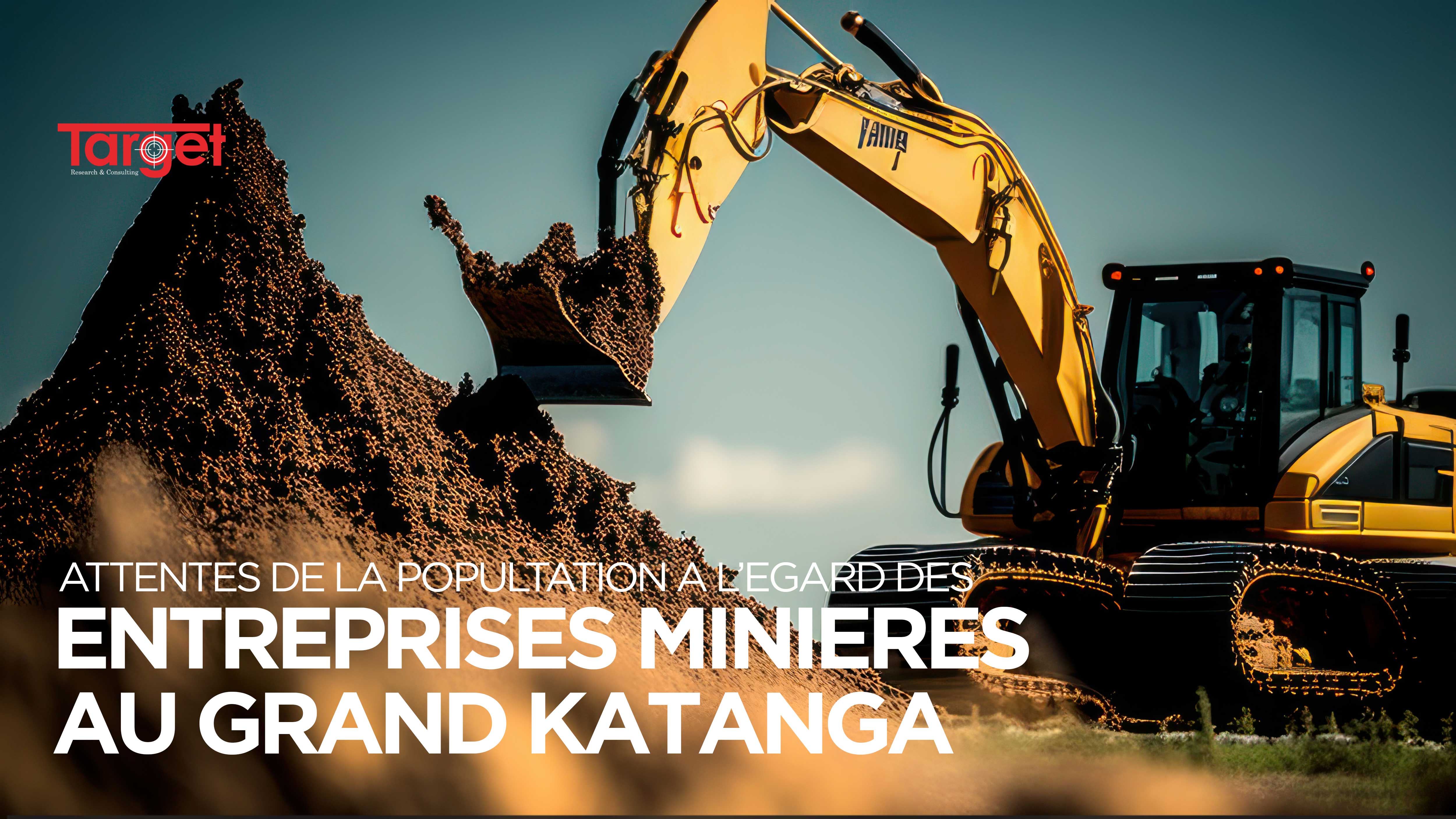 Attentes de la population à l'égard des entreprises minières du Grand Katanga